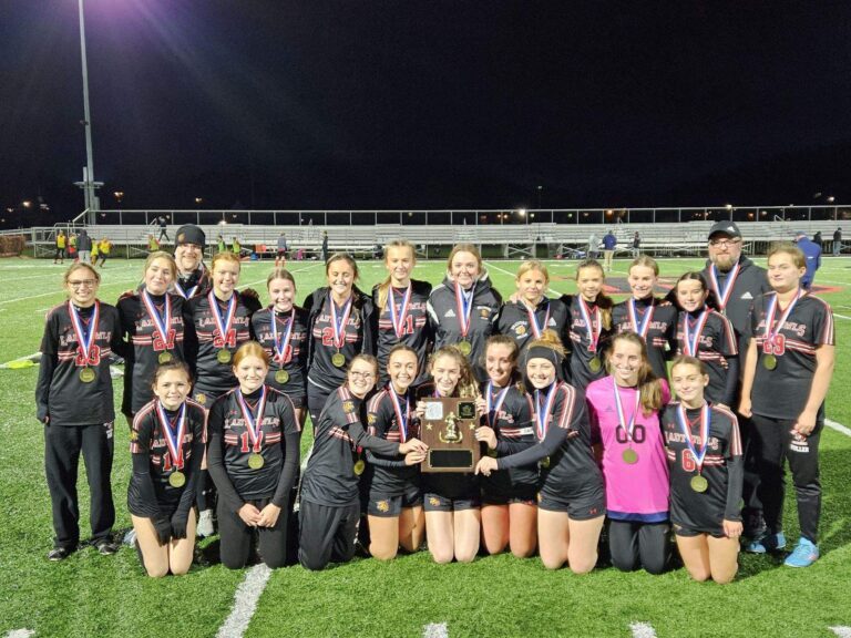 Bradford girls 3A 2023 soccer champs