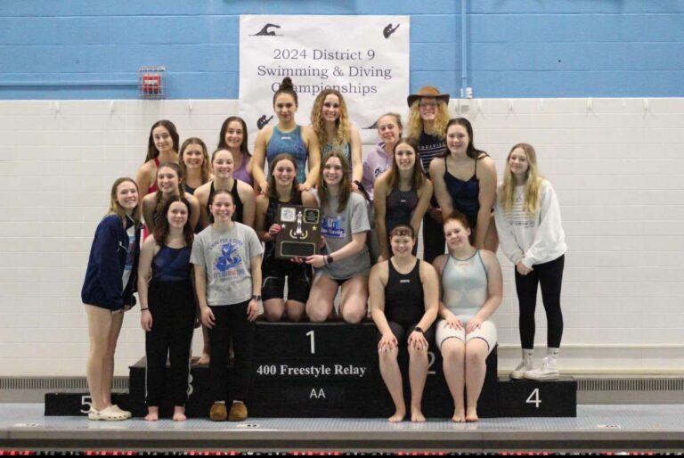2024 D9 Girls Swimming Champion Brookville
