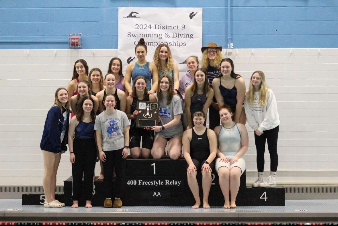 2024 D9 Girls Swimming Champion Brookville