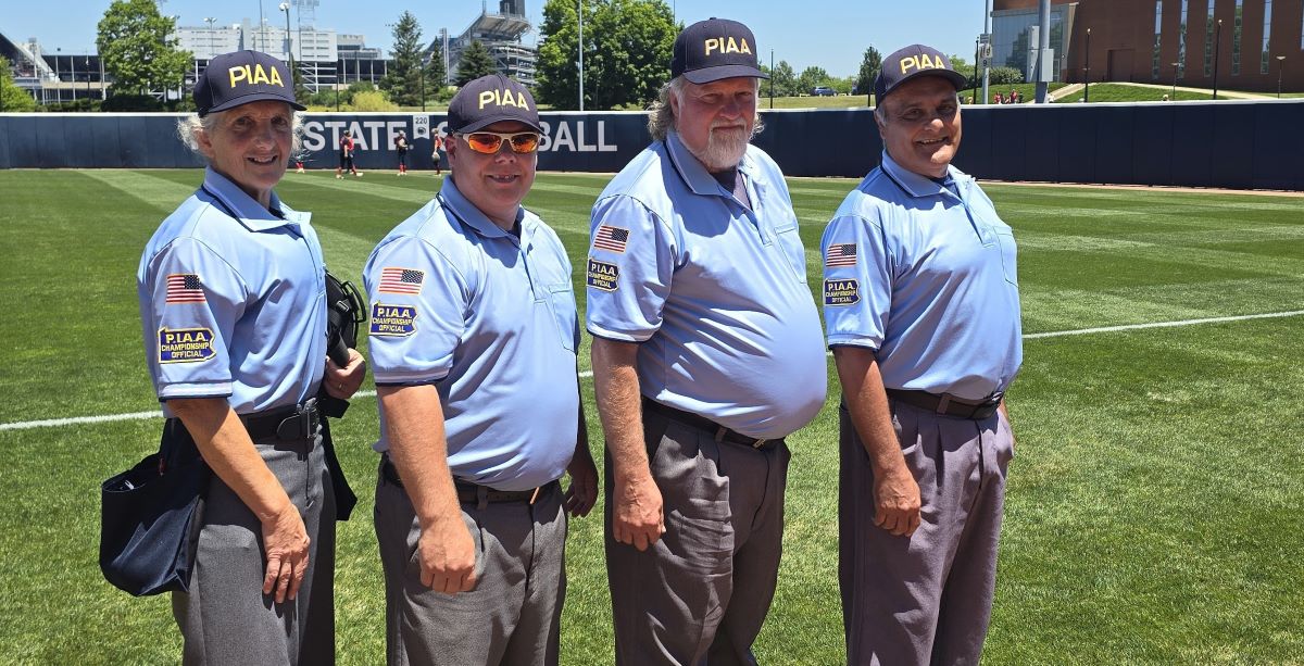 D9 umps at PIAA 3A softball title game Rossetti