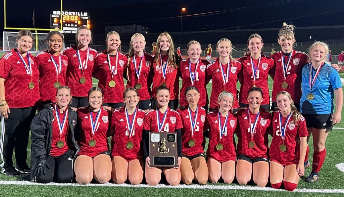 DuBois girls D9 3A Soccer champs 2024