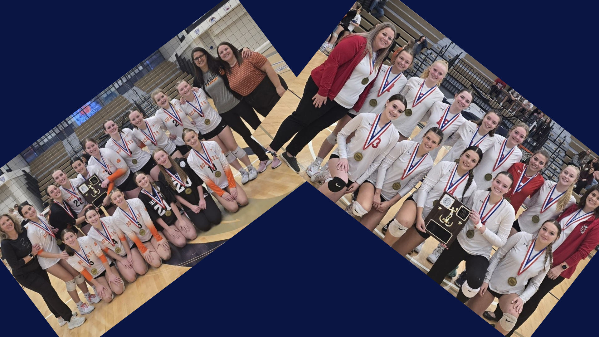 Clarion Redbank Valley D9 1A 2A Volleyball Champions 2024