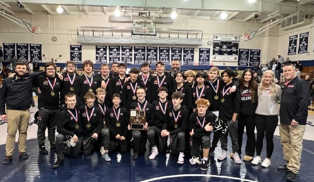 DuBois 2025 D9 3A Team Wrestling Champion