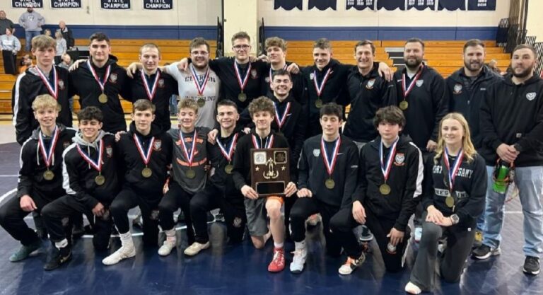 Port Allegany 2025 D9 2A Team Wrestling Champions