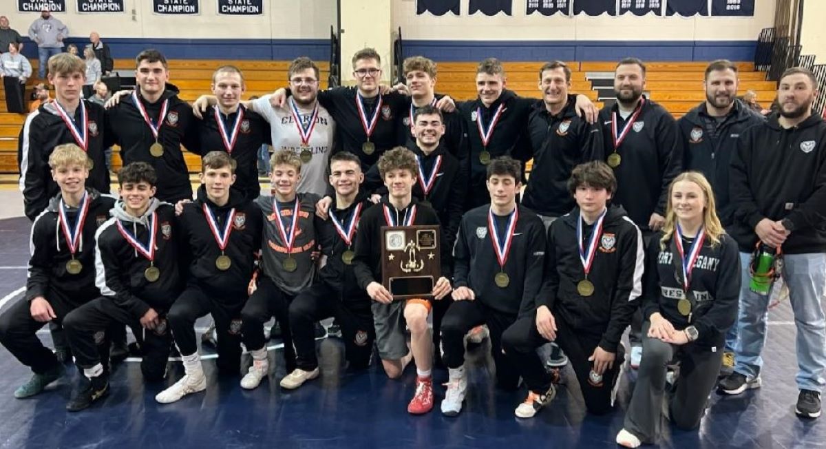 Port Allegany 2025 D9 2A Team Wrestling Champions