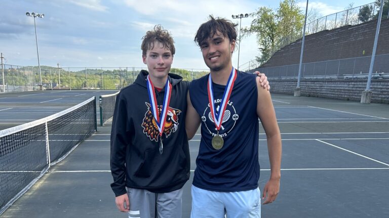 Luke Fragle (right) and Cooper Haight