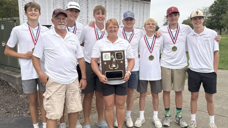 ECC boys golf D9 champions 2025