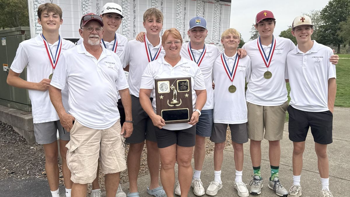 ECC boys golf D9 champions 2025