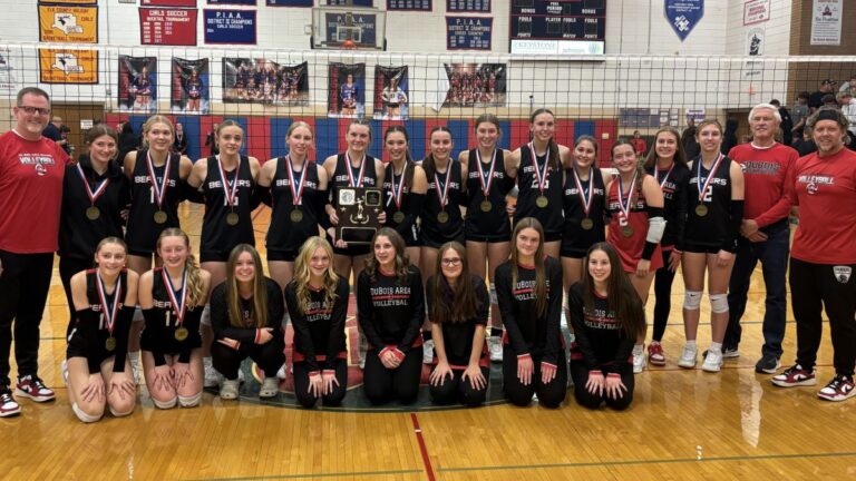 DuBois 2025 D9 Class 3A Volleyball Champions