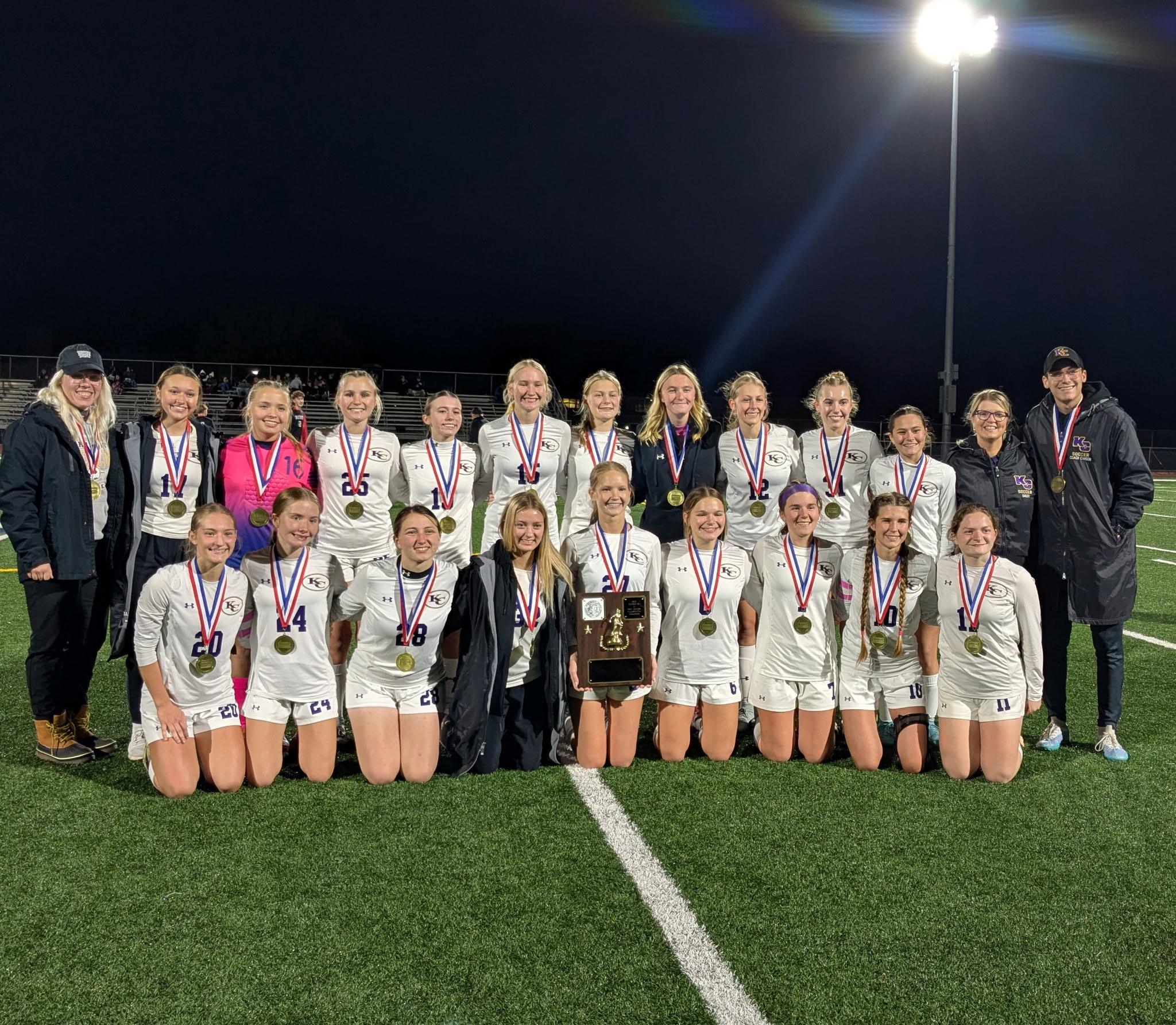 Karns City 2025 D9 Class 1A Girls Soccer Champions