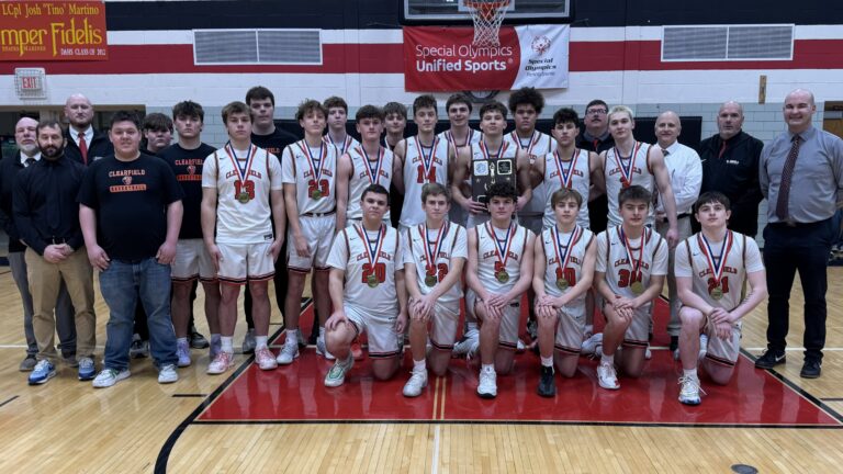 Clearfield Boys 2026 D9 4A Champions