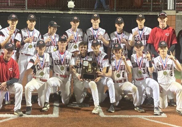 Clearfield 2026 D9 4A champions Chris Wechtenhiser